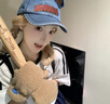暄琰小熊毛絨雙肩包秋冬可愛(ài)卡通背包女小眾手提百搭創(chuàng)意高顏值毛毛包 小棕熊雙肩包 曬單實(shí)拍圖