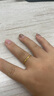 周六福碎碎冰足金999黃金戒指女七夕禮物 計價A0113247 16號 約1.9g  曬單實拍圖