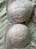 曼妮芬曼妮芬女士無鋼圈聚攏文胸性感刺繡內(nèi)衣舒適軟支撐胸罩20812347 曬單實拍圖