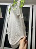 優(yōu)奇嬰兒包屁衣服夏季薄款純棉寶寶護肚小背心新生兒吊帶三角哈衣肚兜 曬單實拍圖