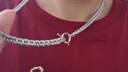 彩萊婭鈦鋼基礎(chǔ)款項(xiàng)鏈男潮流韓版?zhèn)€性ins簡(jiǎn)約嘻哈鎖骨鏈女潮牌百搭古巴鏈子hiphop街頭蹦迪情侶掛墜 寬7mm/長(zhǎng)70cm 曬單實(shí)拍圖