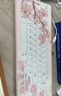 Double Shell超靜音鍵盤藍(lán)牙無線有線三模防水薄膜鍵盤圖書館可用可水洗多系統(tǒng)平板ipad/Mac/WIN電腦筆記本便攜 96鍵-果凍櫻花-無線藍(lán)牙有線三模 曬單實拍圖
