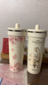 Vanow吸管保溫杯女大容量車(chē)載陶瓷內膽咖啡隨行冰霸水杯子教師節送老師 曬單實(shí)拍圖
