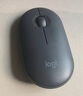 羅技（Logitech）時尚系列 PEBBLE鼠標(biāo) 無線藍(lán)牙鼠標(biāo) 辦公靜音鼠標(biāo) 女性鼠標(biāo)對稱鼠標(biāo) 鵝卵石造型 石墨黑 曬單實(shí)拍圖