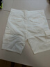 AEMAPE/美國蘋(píng)果 工裝休閑短褲男2025夏季薄款韓版五分褲寬松多口袋中褲 白色 31 曬單實(shí)拍圖