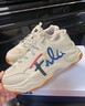 FILA FUSION潮牌斐樂(lè)女鞋BUBBLE泡泡鞋時(shí)尚百搭休閑鞋運(yùn)動(dòng)鞋女 米色-AG經(jīng)典款 厚底增高 36.5 曬單實(shí)拍圖