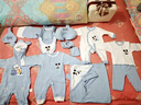 迪士尼（Disney）嬰兒衣服禮盒套裝夏季薄款用品大全初生剛出生滿月見面禮物 城堡米奇-夏-藍(lán)26件套 59cm (建議0-3個月)純棉/禮盒 曬單實(shí)拍圖