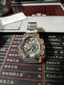 卡西歐（CASIO） G-SHOCK 金屬系列小鋼炮GM-110時(shí)尚運(yùn)動(dòng)男士手表防水防震 GM-110D-8APR【不銹鋼表帶】 曬單實(shí)拍圖