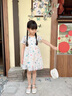 G.DUCKKIDS小黃鴨童裝女童連衣裙夏季2024兒童公主裙女孩甜美蝴蝶結(jié)夏裝裙子 黃色 110 建議4~5歲【100-110cm】 曬單實(shí)拍圖