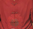 奉孝父親節爸爸夏裝套裝男中老年夏季短袖唐裝老年人男士衣服60-70歲 曬單實(shí)拍圖