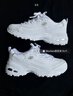 斯凱奇（Skechers）女鞋秋冬小白熊休閑鞋子厚底增高百搭運(yùn)動(dòng)軟底老爹鞋99999863 白色/海軍藍(lán)色/WNV 38.5 曬單實(shí)拍圖