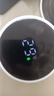 宅輕松 智能溫顯保溫杯304不銹鋼辦公男女大容量商務(wù)茶水分離水杯白色 曬單實拍圖