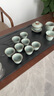 蘇氏陶瓷（SUSHI CERAMICS）哥窯功夫茶具套裝開(kāi)片陶瓷三才蓋碗茶杯禮盒裝 曬單實(shí)拍圖