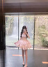 閃動少女（SHANDONGSHAONV）繁花序曲Lolita蘿莉jsk洋裝日常連衣裙公主風(fēng)蝴蝶結(jié)洛麗塔 粉色jsk+蝴蝶結(jié)+玫瑰花+飛機盒 M 曬單實拍圖
