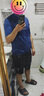 INBIKE加寬加大碼男短袖騎行服長(cháng)袖夏季自行車(chē)公路車(chē)山地車(chē)騎行背帶褲 【背帶褲】黑色 4XL 曬單實(shí)拍圖