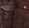 波司登（BOSIDENG）【反季】羽絨服藝術(shù)家聯(lián)名新國標(biāo)90絨女短款潮酷涂鴉連帽休閑外套 波普黑8C55 L 170/92A 體重約130-150斤 曬單實(shí)拍圖