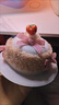 超可愛(ài)生日帽子蠟燭奶油蛋糕生日帽子櫻桃發(fā)夾可愛(ài)頭飾拍照道具派 粉色可燃蠟燭蛋糕 曬單實(shí)拍圖