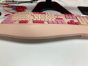 山業(yè)（SANWA）人體工學(xué)機械鍵盤(pán)MK8 無(wú)線(xiàn)藍牙有線(xiàn)三模 3區分體式 gasket4層消音 104鍵熱插拔客制化RGB 辦公游戲 櫻落粉 | 高特紅軸矮軸【踩雪音】 曬單實(shí)拍圖