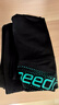 速比濤（Speedo）泳褲男大標(biāo)logo系列專業(yè)訓(xùn)練抗氯速干經(jīng)典及膝游泳褲 中灰藍(lán) 36 曬單實(shí)拍圖