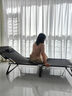 千禧華府折疊床單人床辦公室午睡神器免安裝簡易單人行軍陪護床躺椅193*68 曬單實拍圖