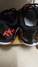 李寧（LI-NING）羽毛球鞋貼地飛行2LITE 標準白/黑色/熒光焰紅 AYTT003-2 40 曬單實拍圖