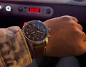 天梭（TISSOT）【七夕節(jié)禮物】瑞士1853手表 新款速馳系列計(jì)時(shí)運(yùn)動(dòng)防水石英男表  藍(lán)盤棕皮帶T116.617.16.042.00 曬單實(shí)拍圖
