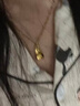千影黃金項(xiàng)鏈吊墜9999足金福袋墜子真金首飾女款素金錢袋子送媽媽按克 只有吊墜重約2.23-2.5g(含工費(fèi)20) 曬單實(shí)拍圖