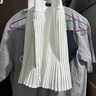 lululemon丨Varsity 女士風(fēng)琴褶高腰網(wǎng)球裙速干芯吸 LW8AKVS 白色 S /6 曬單實拍圖