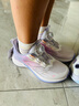安踏童鞋兒童運動(dòng)鞋女大童跑步鞋2025年夏季新款網(wǎng)面透氣專(zhuān)業(yè)氫跑鞋子 安踏白/清新紫-3 36 碼 曬單實(shí)拍圖