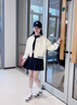 阿米艾（amiai）女童運動鞋2025秋冬新款時尚中大童女孩軟底加絨休閑鞋兒童二棉鞋 黑色單里 33 碼/鞋內(nèi)長約21cm 曬單實拍圖