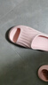 名創(chuàng)優(yōu)品（MINISO）家居拖鞋男女情侶家用舒適浴室防滑防臭涼拖鞋夏 櫻花粉38-39 曬單實(shí)拍圖