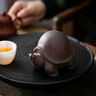 宇軒紫砂將軍龜茶寵石頭烏龜手工可養(yǎng)擺件可養(yǎng)招財茶盤茶具茶配 ZY--將軍龜大 曬單實拍圖