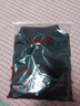 名創(chuàng  )優(yōu)品冰絲涼感襯衫男短袖薄款透氣休閑青少年高級感夏季襯衣Z 黑色 XL 曬單實(shí)拍圖