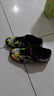 卡爾美（KELME）兒童足球鞋男星耀1.0防滑耐磨TF碎釘專(zhuān)業(yè)比賽球鞋 黑熒光黃 33  曬單實(shí)拍圖