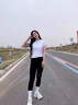 莫代爾灰色鯊魚褲女外穿2025新款夏季薄款高腰提臀健身內(nèi)搭褲大尺碼瑜珈 灰色. S 適合75-95斤 曬單實(shí)拍圖