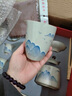 簡(jiǎn)先生畫(huà)續(xù)草木灰手繪提梁壺功夫茶具茶壺套裝家用客廳喝茶杯帶茶盤(pán)整套 草木灰遠(yuǎn)山提梁壺套裝+茶盤(pán)【禮 曬單實(shí)拍圖