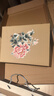 杭絲府真絲絲巾桑蠶絲蘇繡圍巾披肩外搭媽媽生日母親節(jié)禮物高檔禮盒海棠 曬單實拍圖