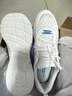斯凱奇Skechers透氣休閑鞋女鞋網面跑步鞋運動鞋健步鞋 149542-WHT 9 曬單實拍圖