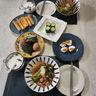 瓷俠客陶瓷早餐碗飯盒泡面碗食堂打飯專(zhuān)用碗帶蓋帶把手可微波冰箱保鮮碗 百花 泡面碗（骨瓷蓋） 曬單實(shí)拍圖