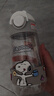 史努比（SNOOPY）兒童水杯夏季學(xué)生便攜隨手杯男女直飲杯子耐高溫水壺喝水杯500ml 曬單實拍圖
