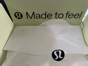 lululemon丨Luxtreme? 女士修身款松緊腰中腰長褲 LW5GSVA 黑色 S 曬單實(shí)拍圖