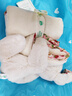 Jellycat英國高端毛絨玩具 花布乳白色邦尼兔安撫巾15cm 嬰兒新生兒禮物 曬單實(shí)拍圖