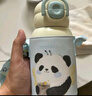 英氏（YEEHOO）保溫杯兒童水杯寶寶保溫杯水杯316不銹鋼保溫杯吸管杯外出杯 曬單實拍圖
