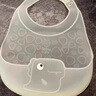 babycare寶寶吃飯圍兜輔食飯兜防水硅膠嬰兒兒童圍嘴口水兜巾【超輕3D】 曬單實拍圖