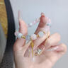 老廟七夕情人節(jié)禮物粉水晶手串銀手鏈女生日禮物紀念日送女友老婆 多寶【粉水晶】手串+禮盒證書 曬單實拍圖