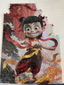 哪吒之魔拼圖帶相框童鬧海周邊200片定制解壓禮物兒童益智玩具 01#23X32CM（帶相框）200片 曬單實(shí)拍圖