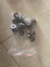 樂(lè )秀溜冰鞋軸承兒童滑輪鞋平花滑冰旱冰鞋滑板軸承配件608鉻鋼 銀色基礎款ABEC-7（16個(gè)） 曬單實(shí)拍圖