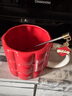 星巴克（Starbucks）紅色格紋款馬克杯(配攪拌棒)490ml陶瓷杯水杯咖啡杯畢業(yè)禮物 曬單實拍圖
