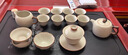 國(guó)潮輕奢汝窯茶具套裝家用功夫茶具茶杯茶壺蓋碗整套禮盒裝送禮 湘妃汝窯蓋碗套裝-云窗禮盒 10頭 曬單實(shí)拍圖