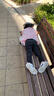 巴拉巴拉（BALABALA）打底褲年春季女幼童打底長(zhǎng)褲拜年服2011123001 黑色90001 110cm 曬單實(shí)拍圖